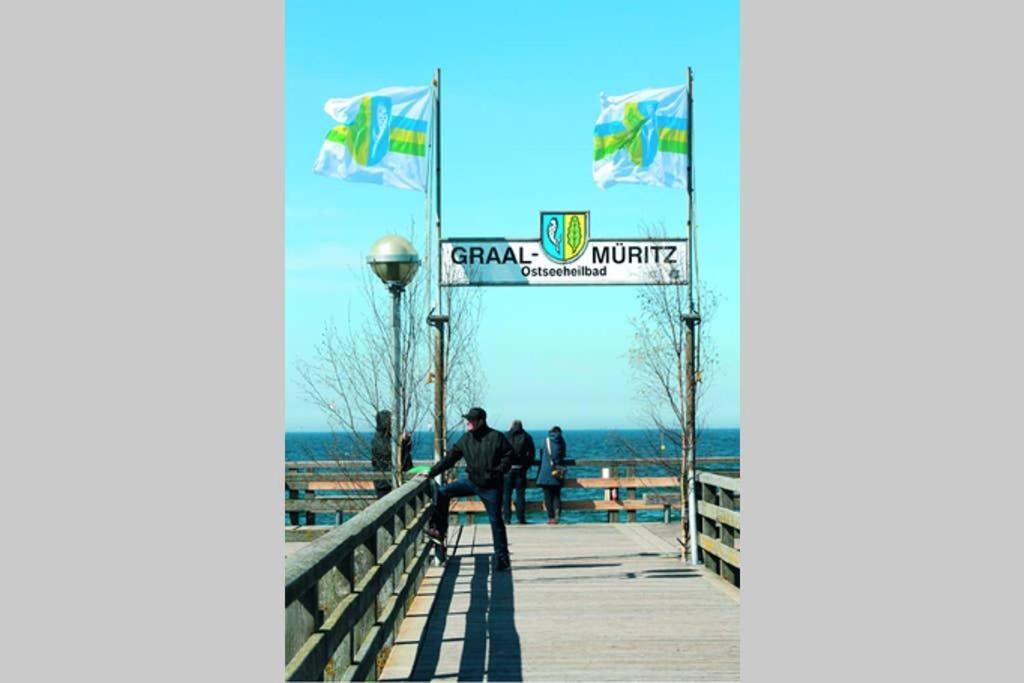 Ostsee-Ferienwohnung Uhlnuest Graal-Mueritz Gelbensande ภายนอก รูปภาพ
